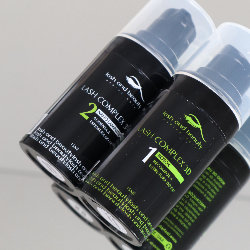 Kit Lash Complex 3D – Tratamento Profissional para Pestanas e Sobrancelhas