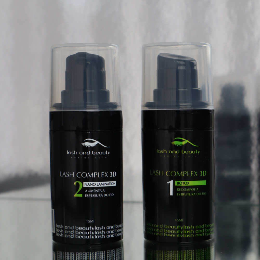 Kit Lash Complex 3D – Tratamento Profissional para Pestanas e Sobrancelhas