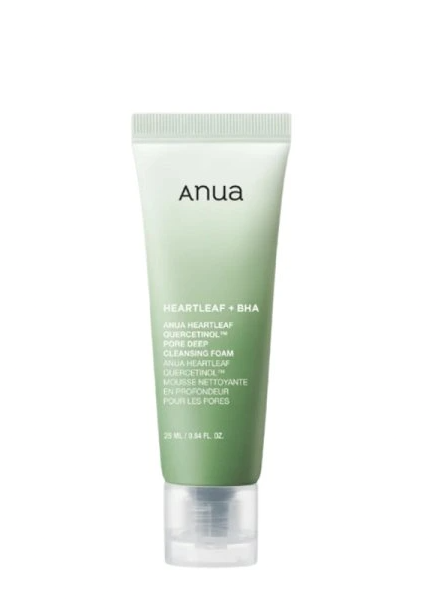 Anua - Heartleaf Quercetinol Pore Deep Cleansing Foam - 150ml e 25ml