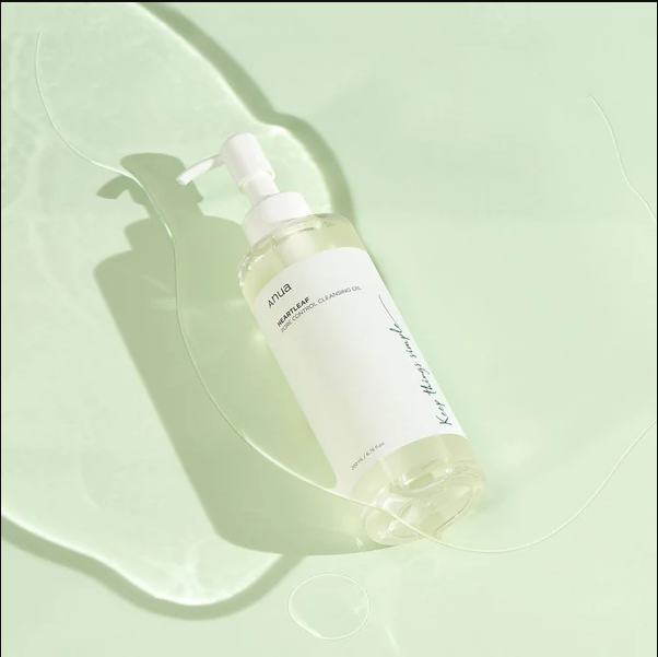 Anua Heartleaf Cleansing Oil aplicação