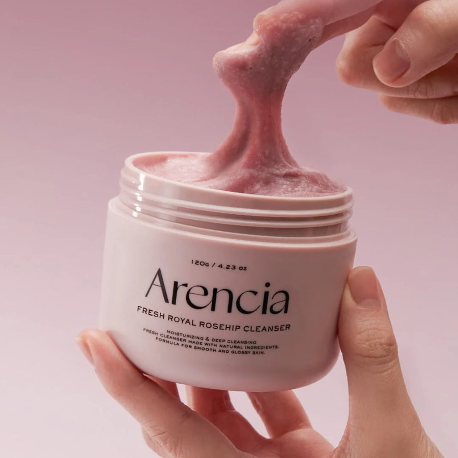 Arencia Fresh Rosehip Rice Mochi Cleanser 120 g