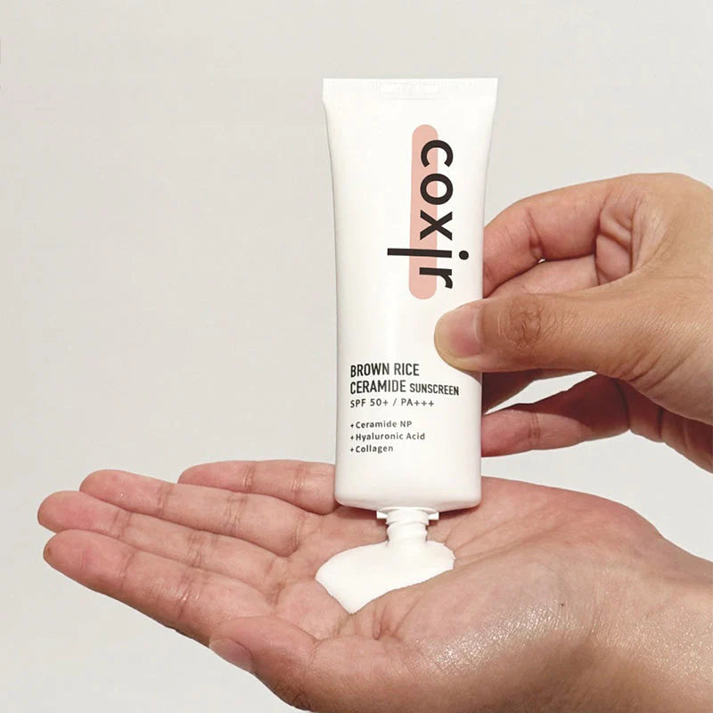 coxir- brown rice ceramide sunscreen