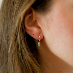 Emerald Earrings