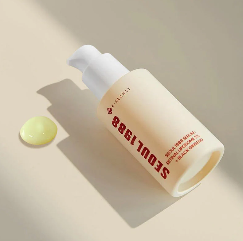 K-SECRET SEOUL 1988 Sérum: Retinal Liposomal 2% + Ginseng Negro 30ml