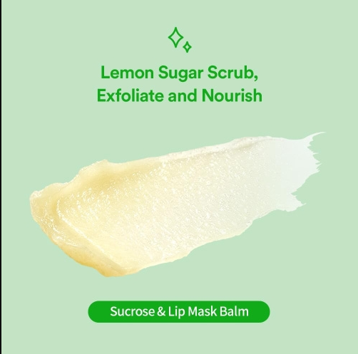 TOCOBO - Lemon Sugar Scrub Lip Mask