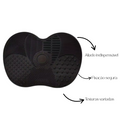 Tapete de Silicone com Ventosa para Lavagem de Pincéis