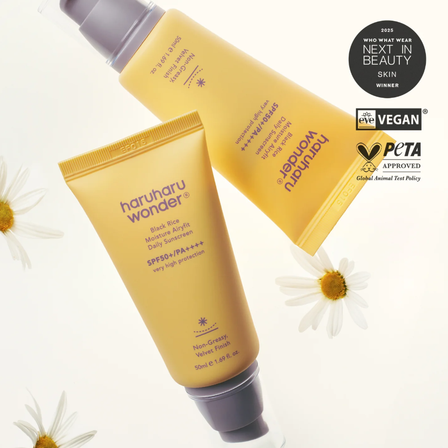 HARUHARU WONDER- Black Rice Moisture Airyfit Daily Sunscreen SPF50+ PA++++ 50ml