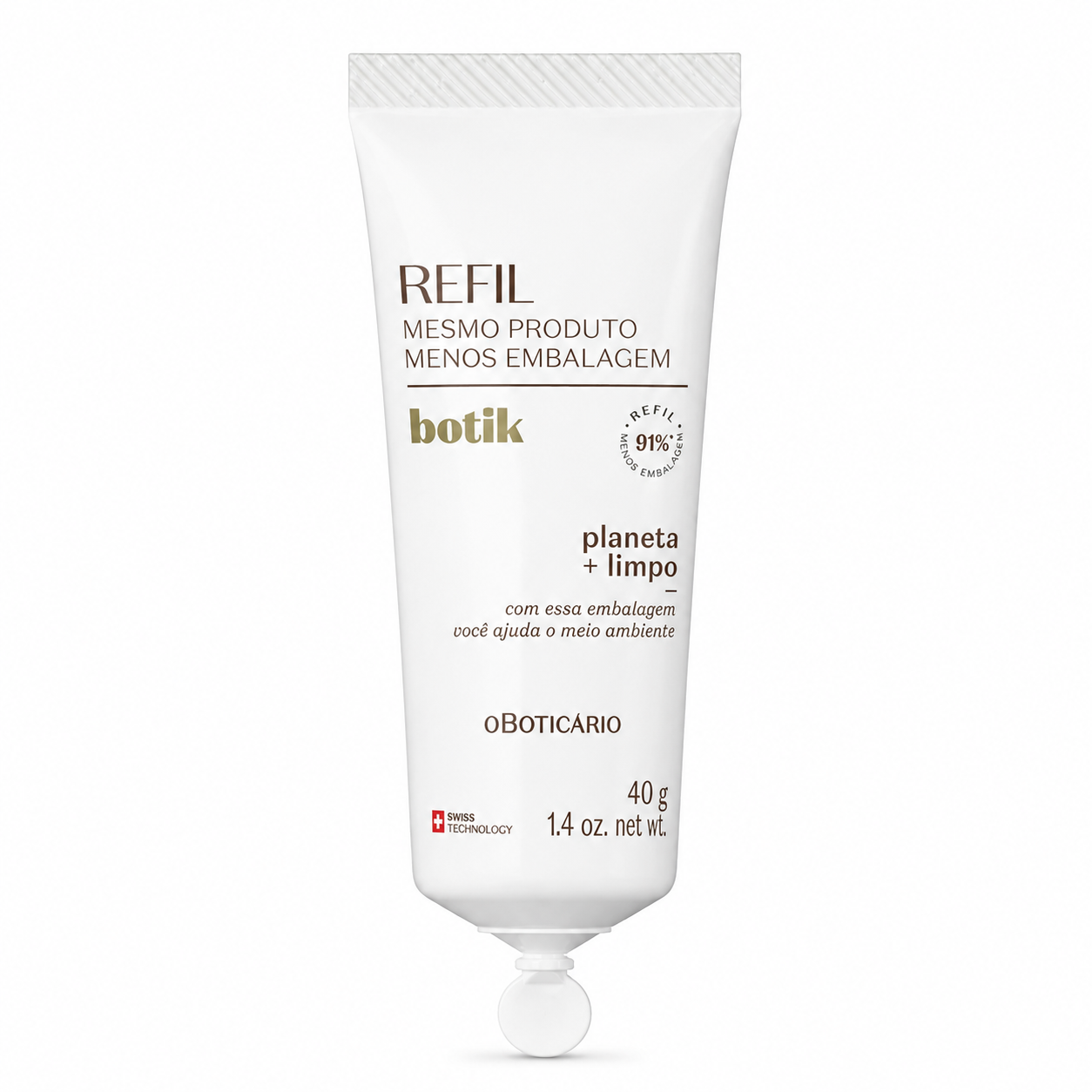 Refil Máscara Facial Reset Noturno Ácido Glicólico Botik - oBoticário