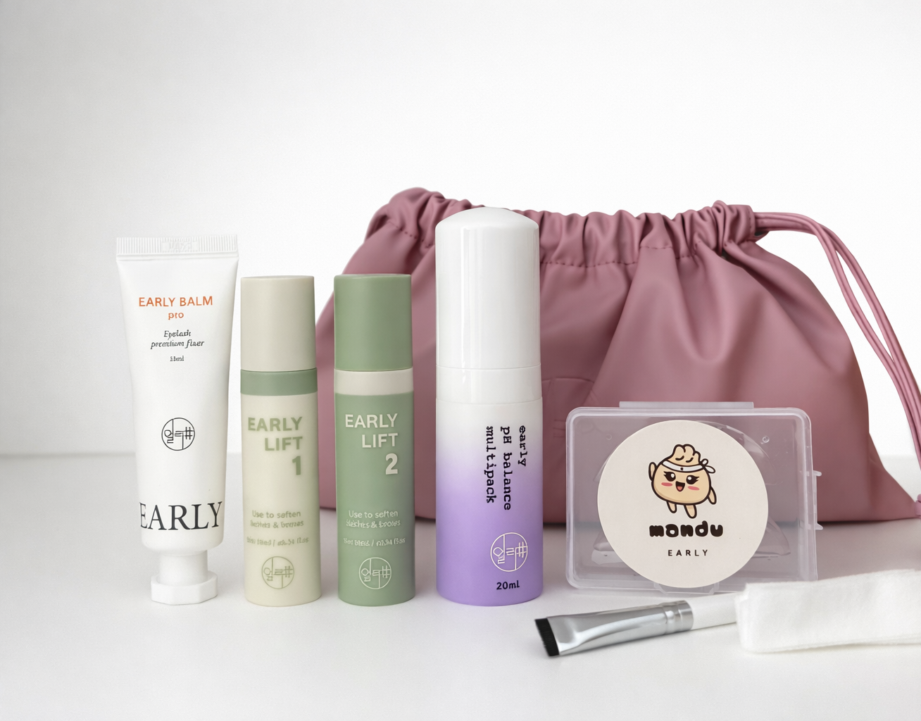 Kit Early Lash Lifting e Brow Lamination Coreano – Sistema Profissional Completo e Altamente Tecnológico