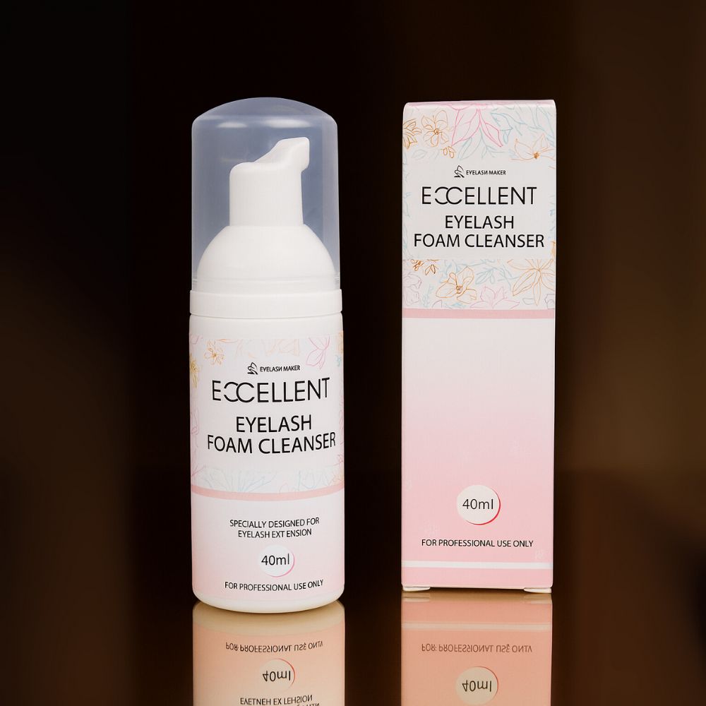 Excellent Eyelash Foam Cleanser – Neicha 40ml ou 100ml