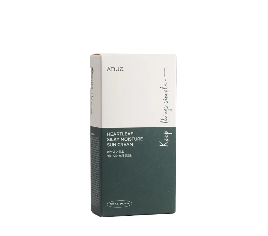 Anua - Heartleaf Silky Moisture Sun Cream SPF50+ PA++++ 50ml