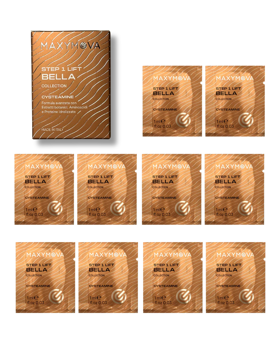Step 1 Lift  Bella Collection Cysteamine (10x1ml) - Maxymova