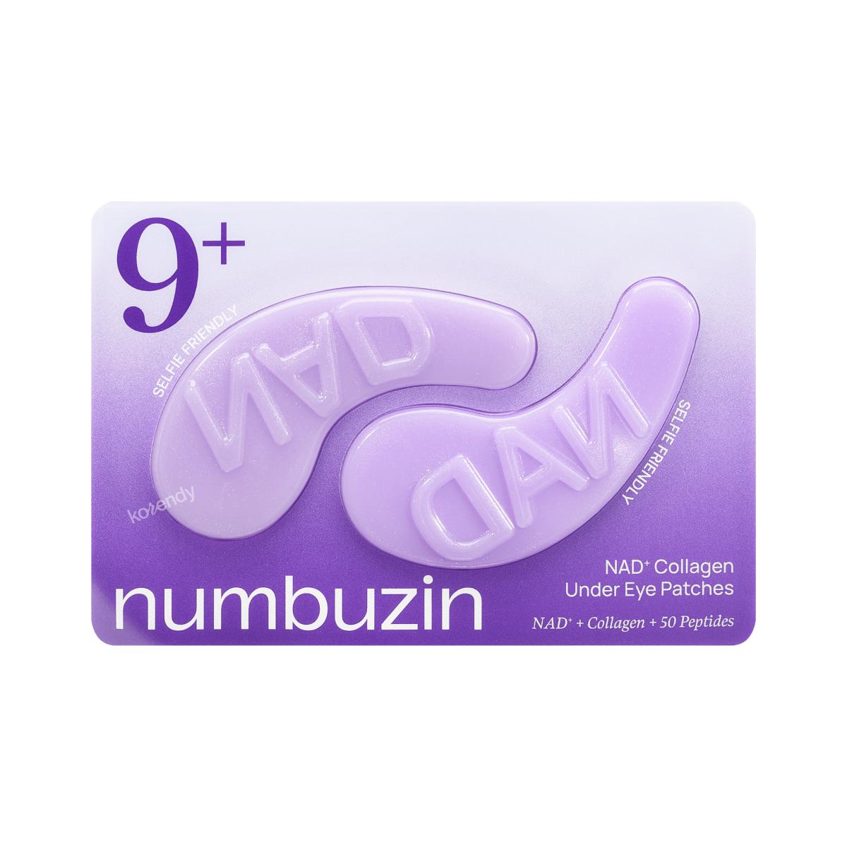 Numbuzin NAD+ Collagen Eye Patches NAD+ + Collagen + 50 Peptides