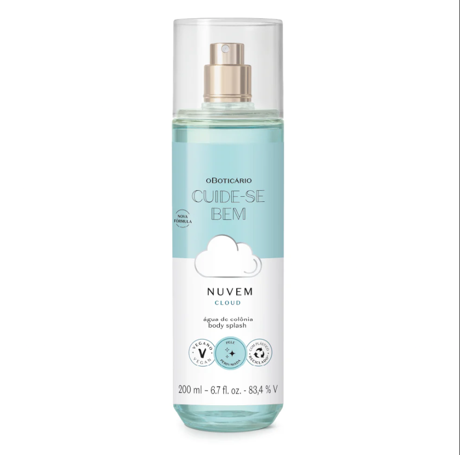 Body Splash Cuide-se Bem Nuvem, 200ml