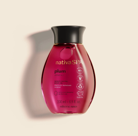 Óleo Hidratante Nativa Spa Ameixa   200ml